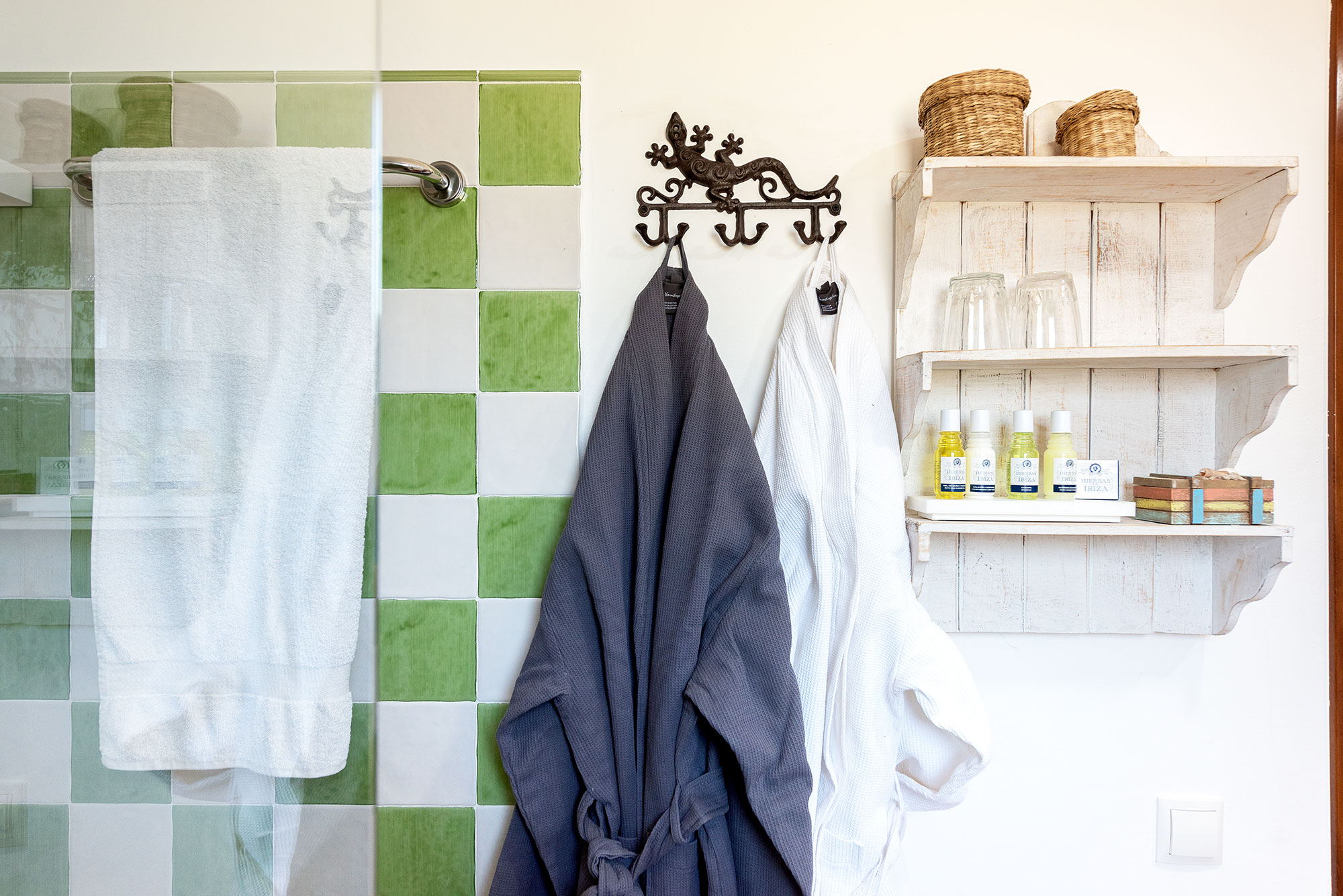 Habitación Verde de Can Toni d'Atzaró